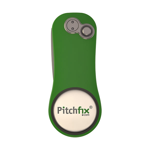 Green XL3.0 Pitchfix Divot Tool 